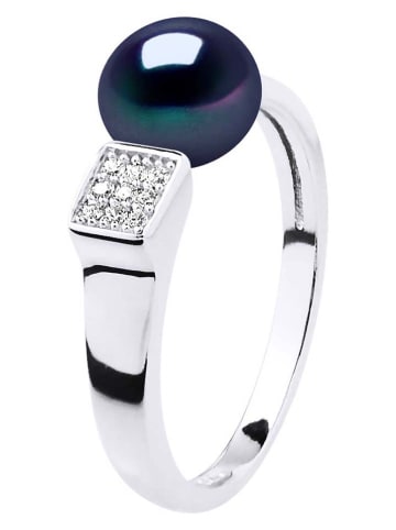 Pearl Addict Srebrny pierścionek z perłą