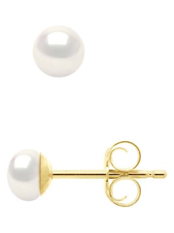 Pearl Addict Perlen-Ohrstecker in Weiß