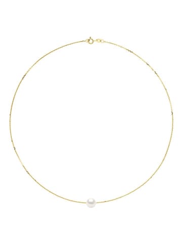 Pearl Addict Vergulde ketting met parel - (L)42 cm