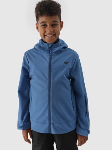 4F Softshelljacke in Hellblau