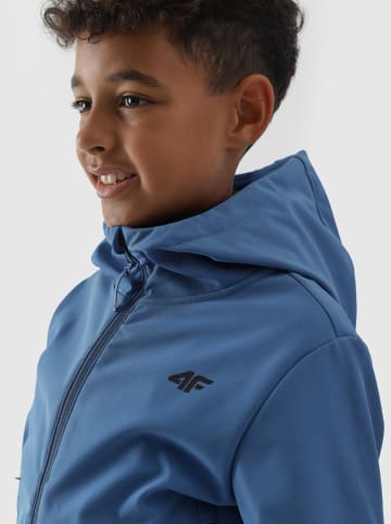 4F Softshelljacke in Hellblau