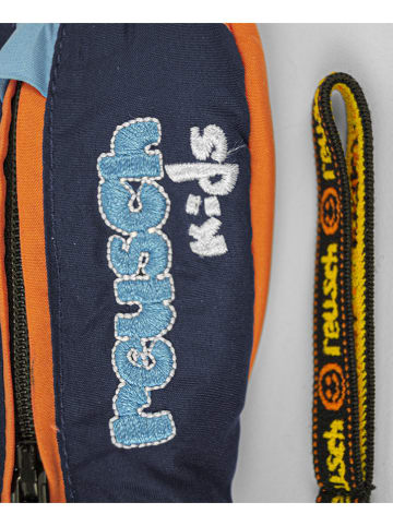 Reusch Funktionsfäustlinge "Ben" in Dunkelblau/ Orange