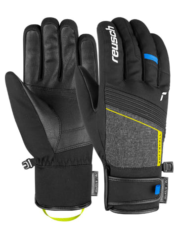 Reusch Funktionsfingerhandschuhe "Luca R-TEX® XT" in Schwarz/ Grau