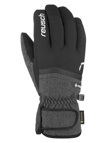 Reusch Rękawiczki funkcyjne "Fergus GTX" w kolorze czarno-szarym