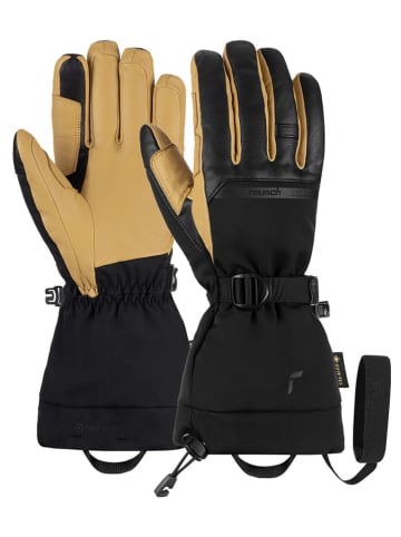 Reusch Funktionsfingerhandschuhe "Discovery GORE-TEX" in Beige/ Schwarz
