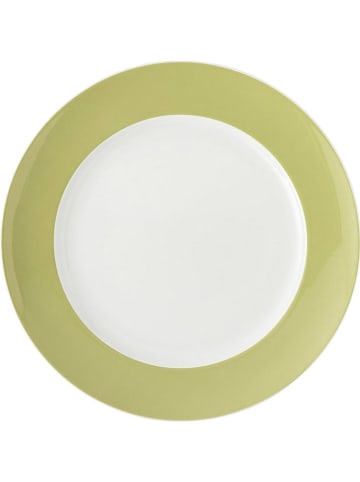 Thomas Dinerborden groen/wit - Ø 27 cm