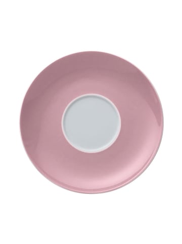 Thomas Cappuchinoschotel lichtroze/wit - Ø 16,5 cm