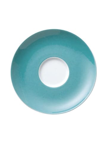 Thomas Schotel turquoise/wit - Ø 14,5 cm