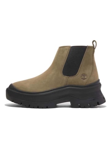 Timberland Leren chelseaboots "Roxie Lane" kaki