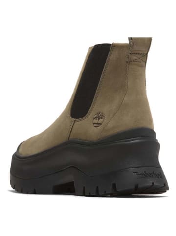 Timberland Leren chelseaboots "Roxie Lane" kaki