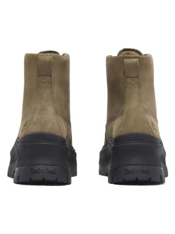 Timberland Leren winterlaarzen "Roxie Lane" kaki