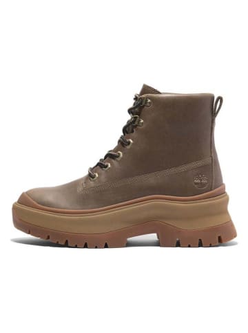 Timberland Leder-Winterstiefel "Roxie Lane" in Dunkelbraun