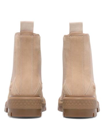 Timberland Leder-Chelseaboots "Cortina Valley" in Beige