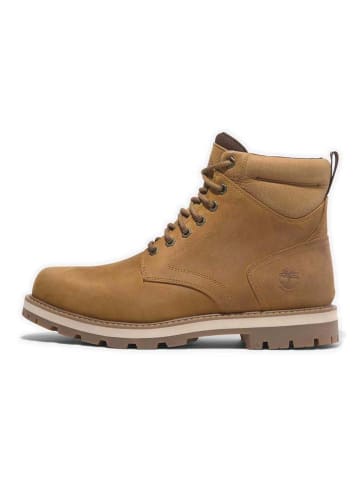Timberland Skórzane botki "Britton road" w kolorze jasnobrązowym