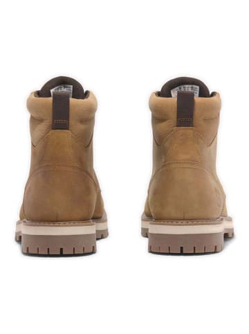 Timberland Leren boots "Britton road" lichtbruin
