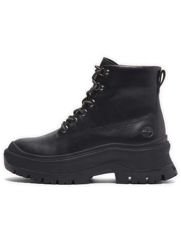 Timberland Leder-Winterstiefel "Roxie Lane" in Schwarz