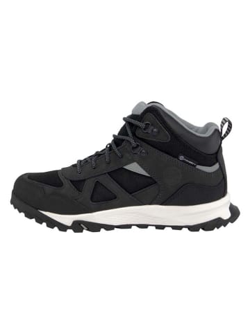 Timberland Skórzane botki "Lincoln Peak Mid WP" w kolorze czarnym