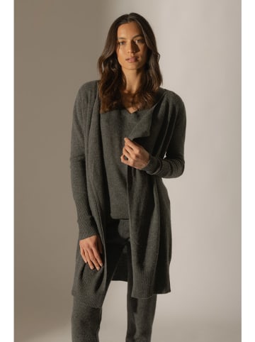 Perfect Cashmere Kaschmir-Cardigan "Abigail" in Anthrazit