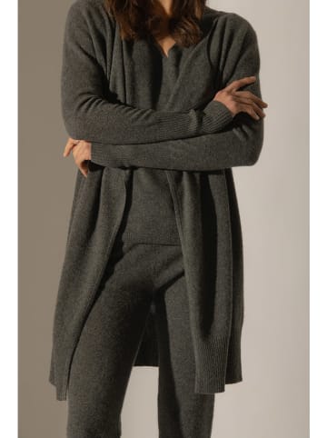 Perfect Cashmere Kaschmir-Cardigan "Abigail" in Anthrazit