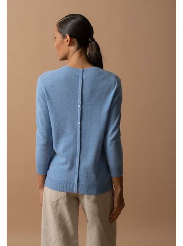 Perfect Cashmere Kaschmir-Pullover "Vanessa" in Hellblau