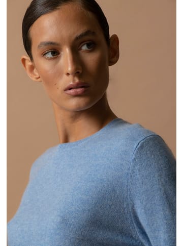 Perfect Cashmere Kaschmir-Pullover "Vanessa" in Hellblau