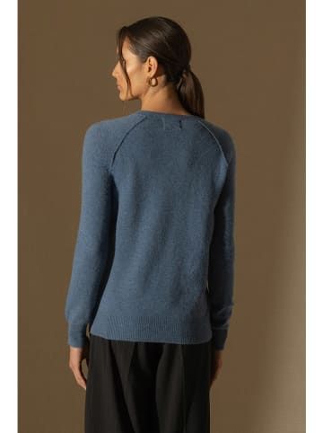 Perfect Cashmere Kasjmieren trui "Wilma" blauw