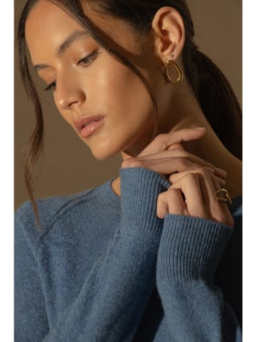 Perfect Cashmere Kasjmieren trui "Wilma" blauw
