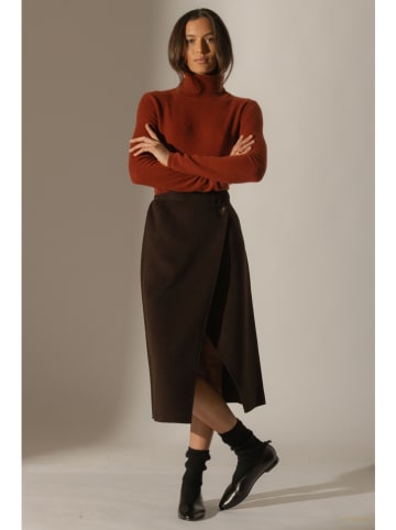 Perfect Cashmere Kasjmieren coltrui roestrood