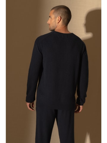 Perfect Cashmere Kasjmieren trui donkerblauw