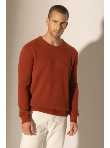 Perfect Cashmere Kaszmirowy sweter "Eden" w kolorze brązowym