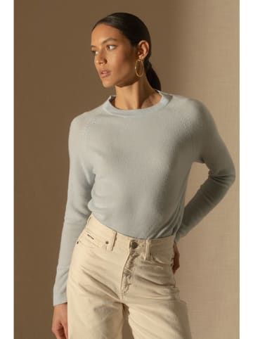 Perfect Cashmere Kasjmieren trui "Whitney" lichtgrijs