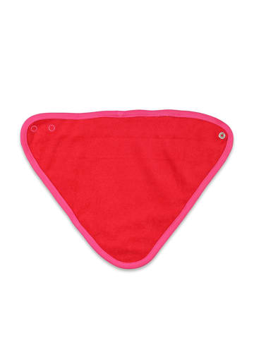 Toby Tiger Dreieckstuch in Rot/ Bunt - (L)35 x (B)25 cm