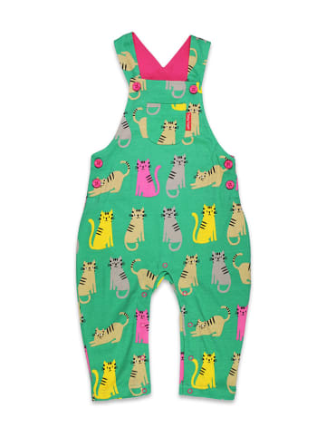 Toby Tiger Tuinbroek groen/meerkleurig