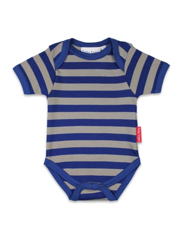 Toby Tiger 4tlg. Erstlingsset in Blau/ Anthrazit/ Bunt