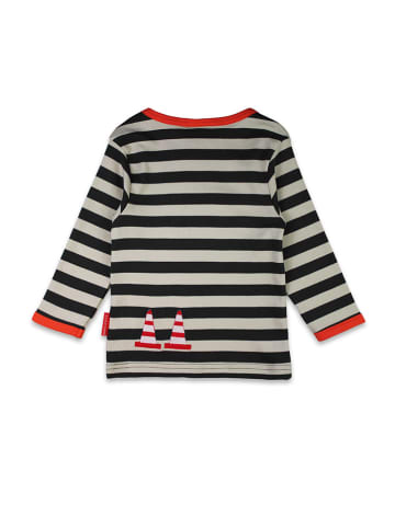 Toby Tiger Longsleeve zwart/grijs