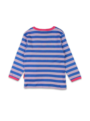 Toby Tiger Longsleeve blauw/crème