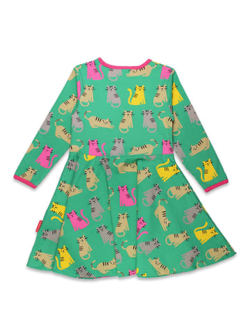Toby Tiger Kleid in Grün/ Bunt