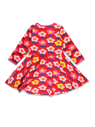 Toby Tiger Kleid in Rot/ Bunt