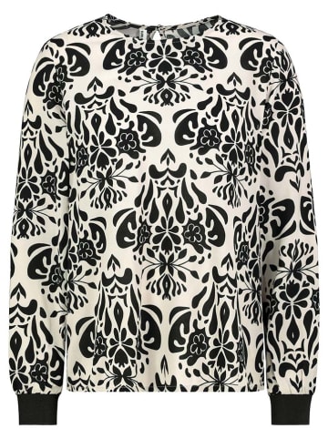 Sublevel Bluse in Schwarz/ Creme