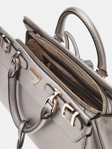 Guess Torebka w kolorze srebrnym - 35 x 22 x 12 cm