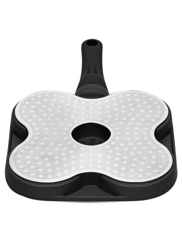 Berlinger Haus Patelnia "Black Rose Collection" w kolorze czarnym do hamburgerów - Ø 20 cm