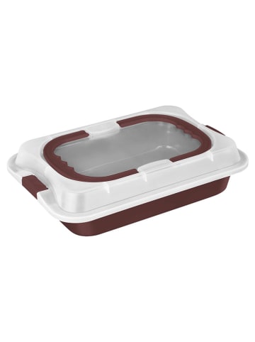 Berlinger Haus 2-delige bakblik bordeaux - (L)36,5 x (B)24,5 cm
