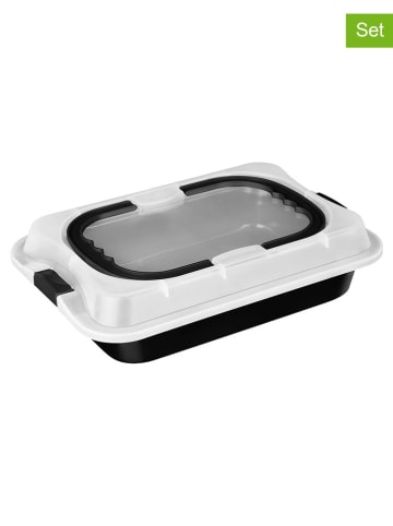 Berlinger Haus 2tlg. Backblech in Schwarz - (L)36,5 x (B)24,5 cm
