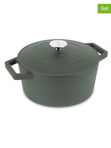 Berlinger Haus 2-częściowy zestaw "Cast Iron - Green Collection" - Ø 24 cm