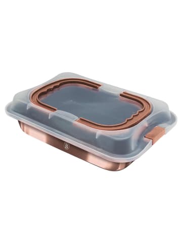 Berlinger Haus 2-delige bakblik zwart/roségoudkleurig - (L)36,5 x (B)24,5 cm