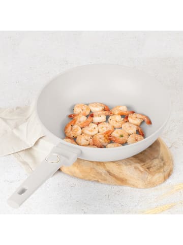 Berlinger Haus Wok "Sahara Collection" crème - Ø 28 cm
