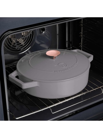 Berlinger Haus 2-delige set: gietijzeren pan "Cast Iron -taupe Collection" - Ø 26 cm