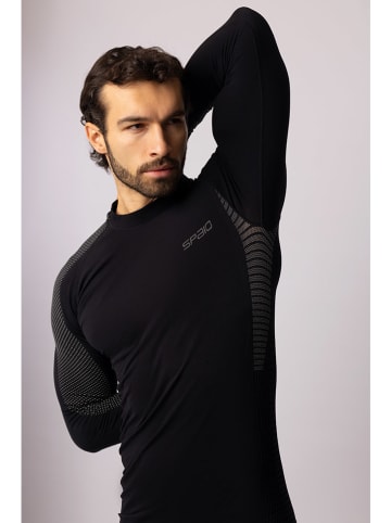 Spaio Thermolongsleeve "Fierce" in Schwarz/ Anthrazit