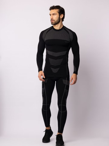 Spaio Thermolongsleeve "Thermo-Evo" zwart/antraciet