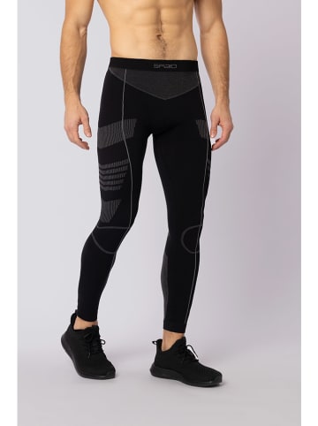Spaio Thermoleggings "Thermo-Evo" in Schwarz/ Grau